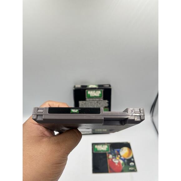 Break Time: The National Pool Tour (Nintendo, 1993) NES CIB COMPLETE - Picture 11 of 16